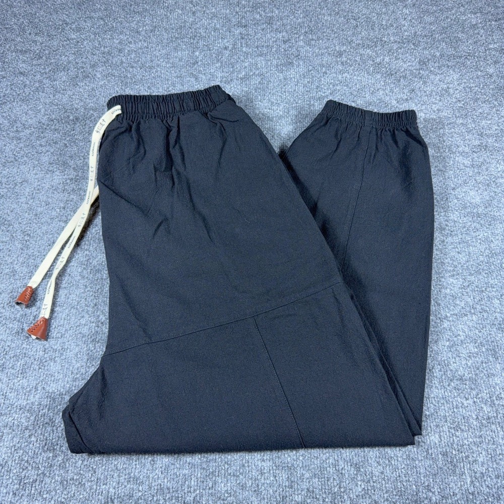 Kidoriman Mens Black Jogger Pants XL Japanese Streetwear Drawstring NWT